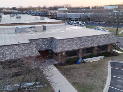Flat Roof Repair Project